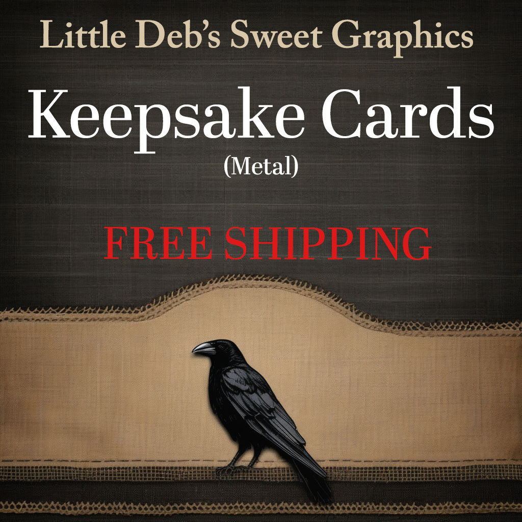 Keepsake Cards - Metal - Pick any design from my catalog