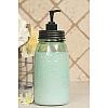 Quart Mason Jar Soap Dispenser - Black