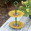 Sunflower Two-Tier Tray