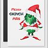 Merry Grinchmas Christmas Grinch Thin Magnet Card